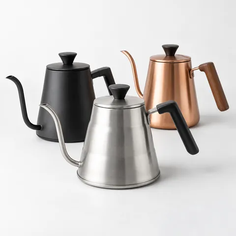 Gooseneck kettles